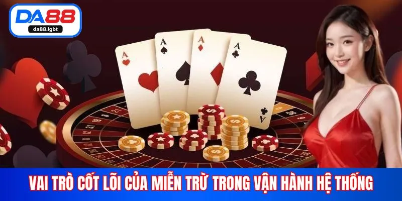 Vai trò cốt lõi của miễn trừ trong vận hành hệ thống